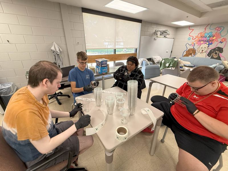 Mrs. Keinath's transition program is off to a great start this school year.