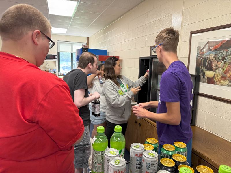 Mrs. Keinath's transition program is off to a great start this school year.