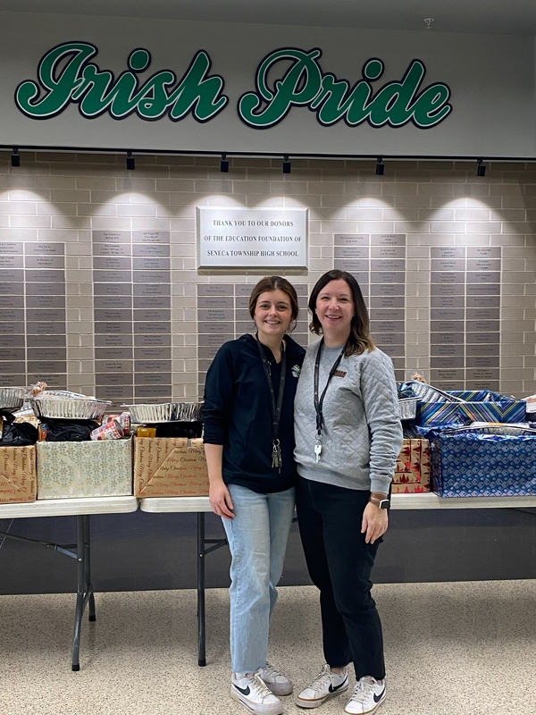 Seneca High School distributed its 3rd Annual Thanksgiving Basket Program on Monday.