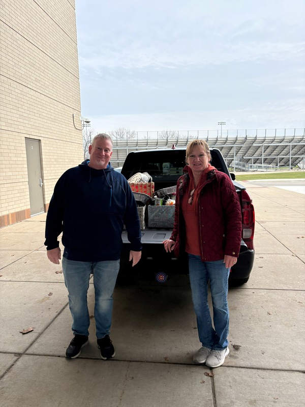 Seneca High School distributed its 3rd Annual Thanksgiving Basket Program on Monday.