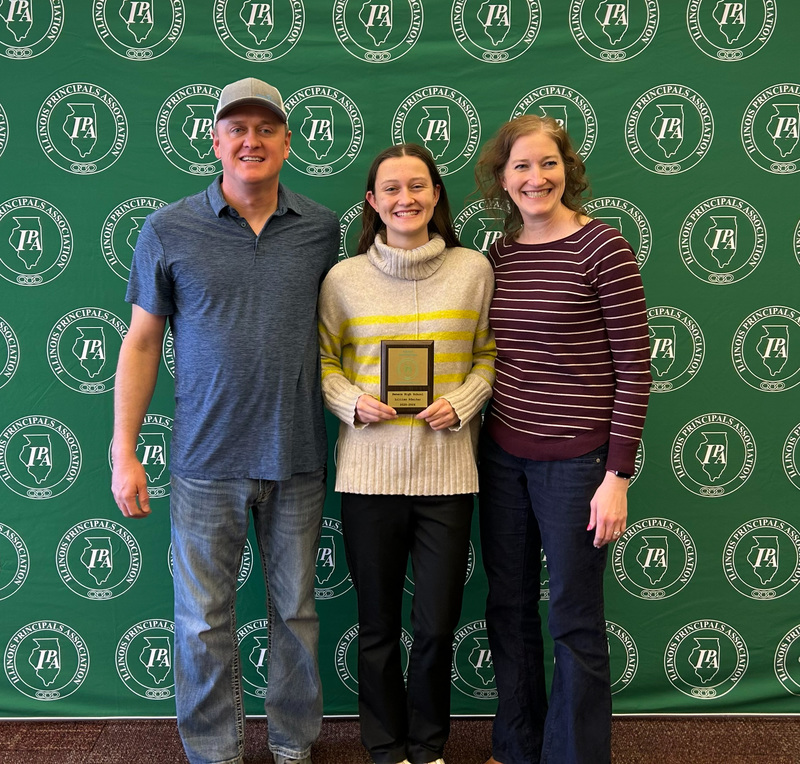 Two Seneca High School senior students were recognized at the annual John Ourth Student Recognition Breakfast on Wednesday.