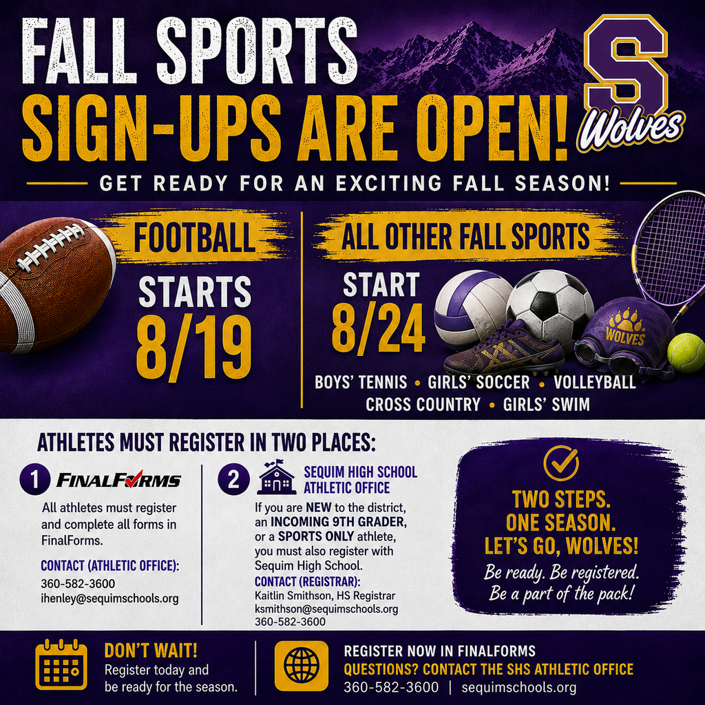 Fall 2026 Sports