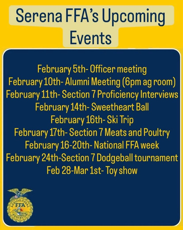 ffa February events