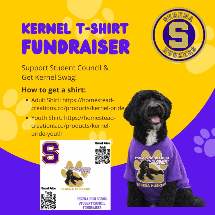kernel T-shirt fundraiser