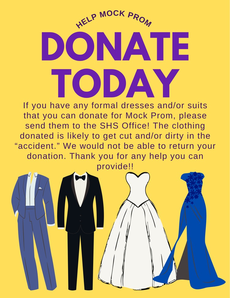 prom clothing donation