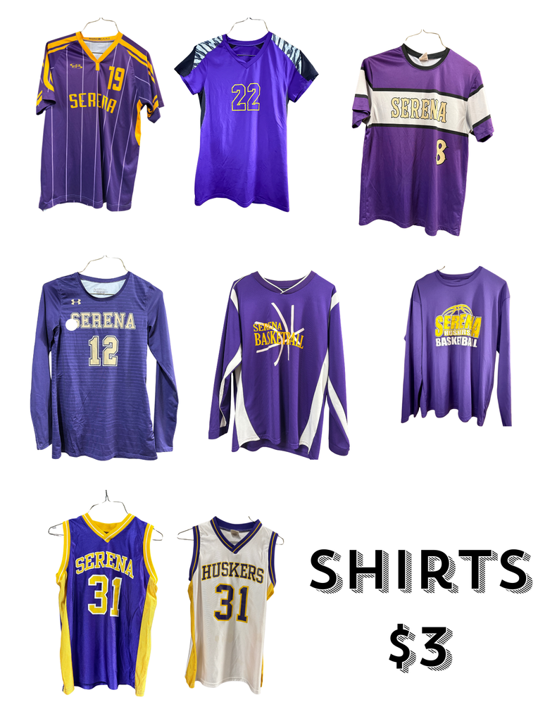 Shirts $3