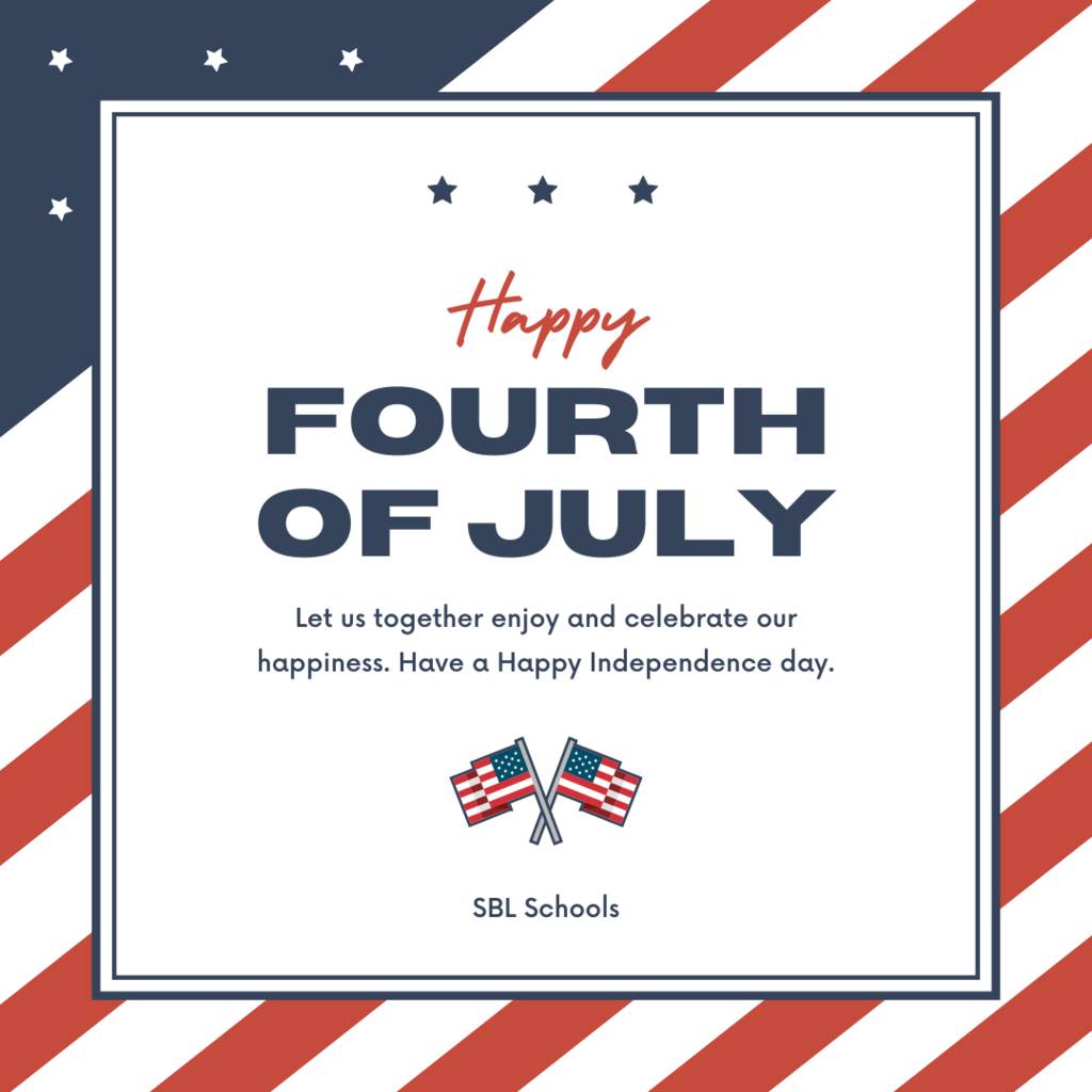 Red & Navy 4th of July Independence Day