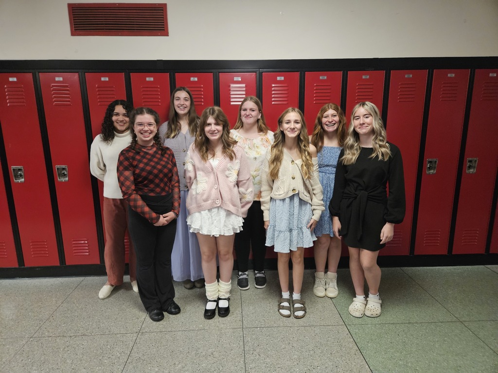 Treble Clef Honor Choir Students