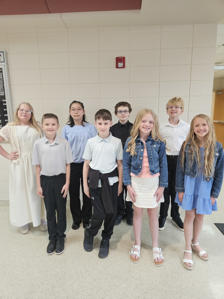 5th Grade Honor Choir Students
