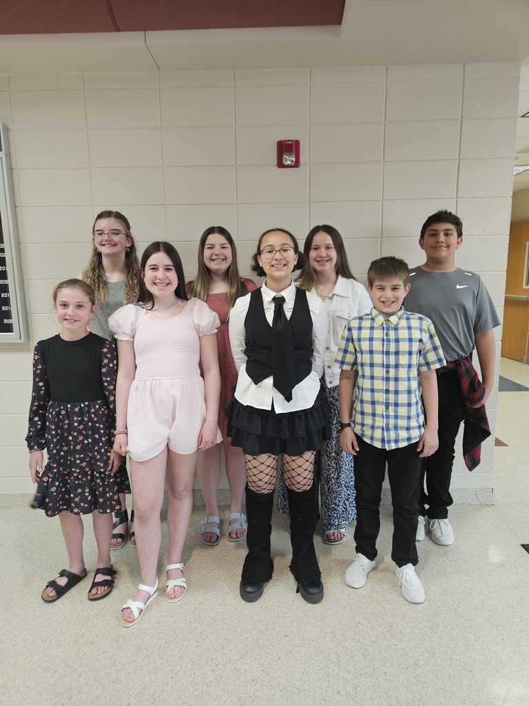 6th Grade Honor Choir Students