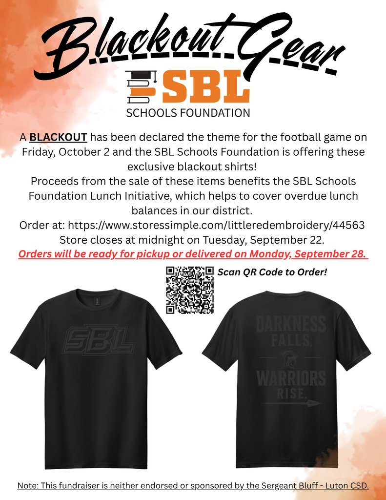 black out t-shirt