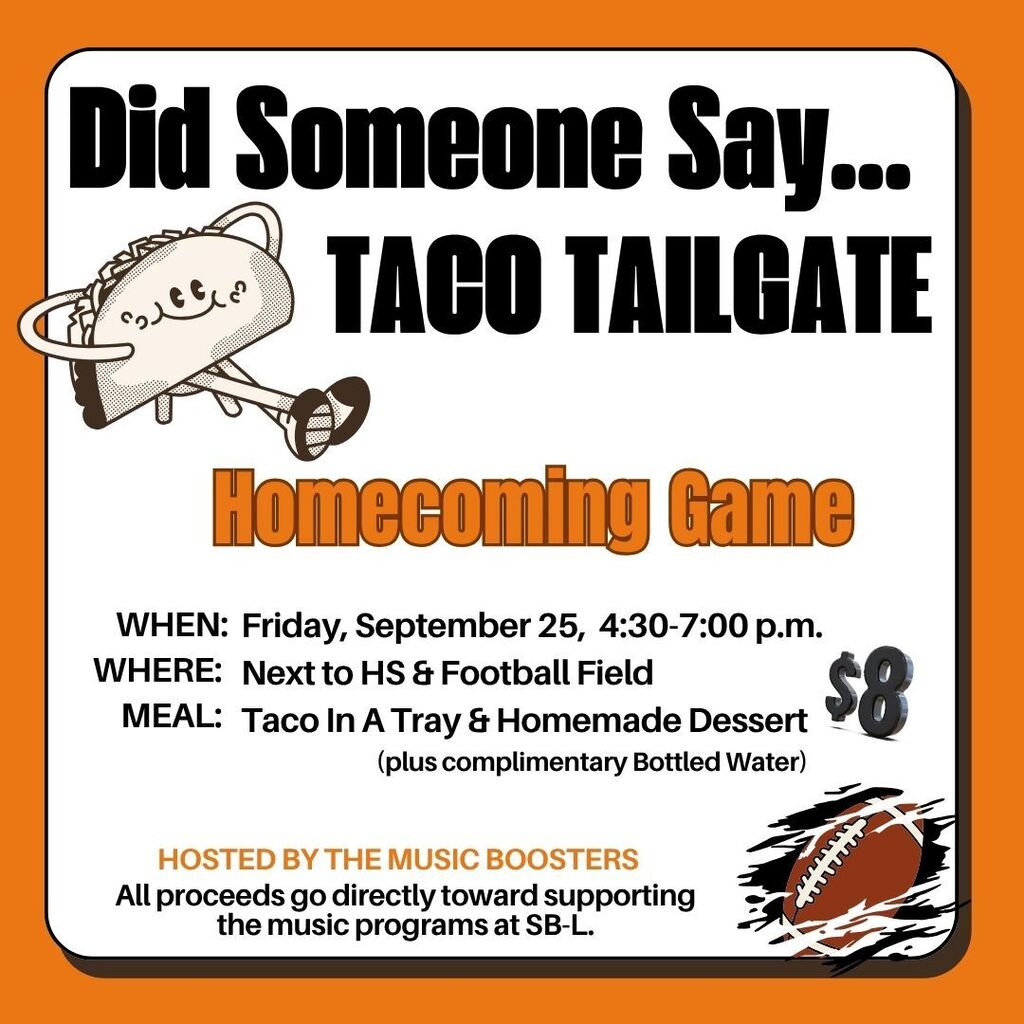 Homecoming Tailgate Poster 2026