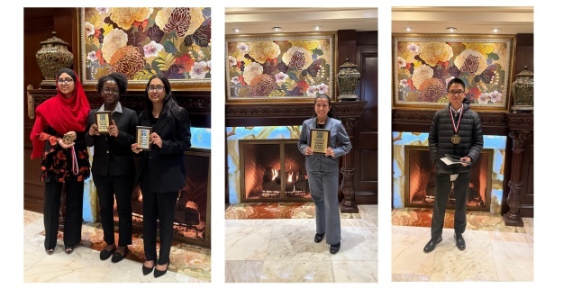 Five Students Receive Awards at LISEF | Sewanhaka Central High