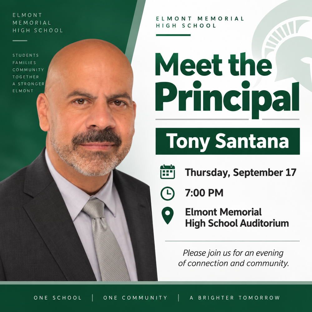 Meet the Principal Tony Santana.