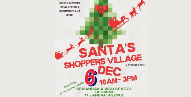 Santa's Shoopers Village - December 6th, 10am-3pm