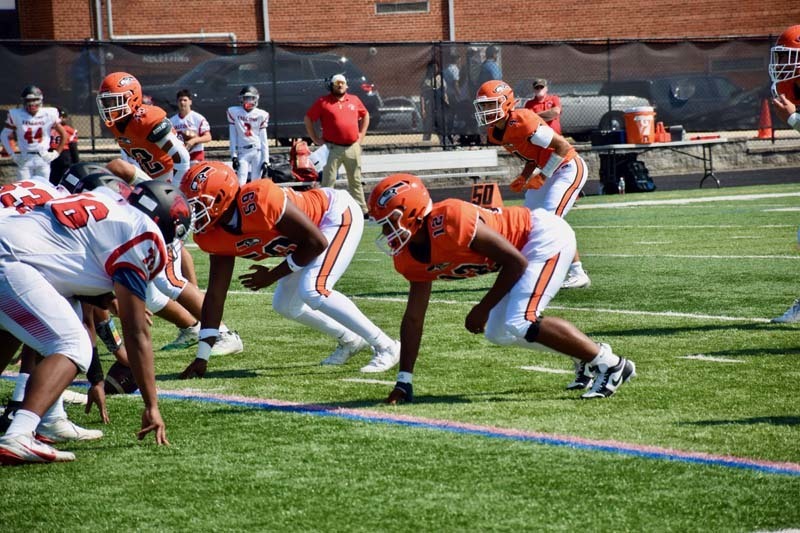 Carey Seahawks during the football game.