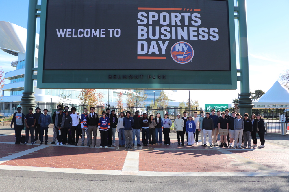 Student Wins Special Raffle Prize at Islanders Sports Business Day