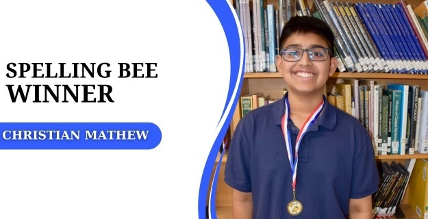 spelling bee winner Christian Mathew