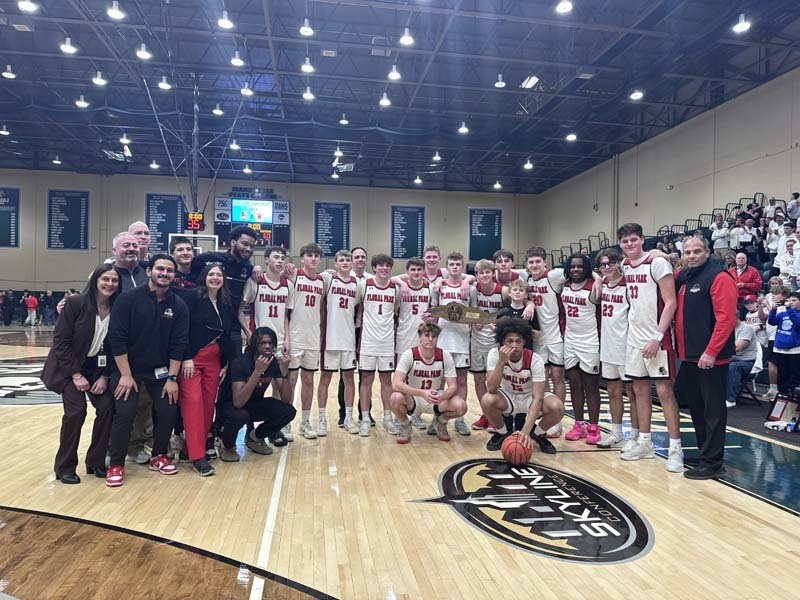 Floral Park Memorial High School’s varsity boys basketball team