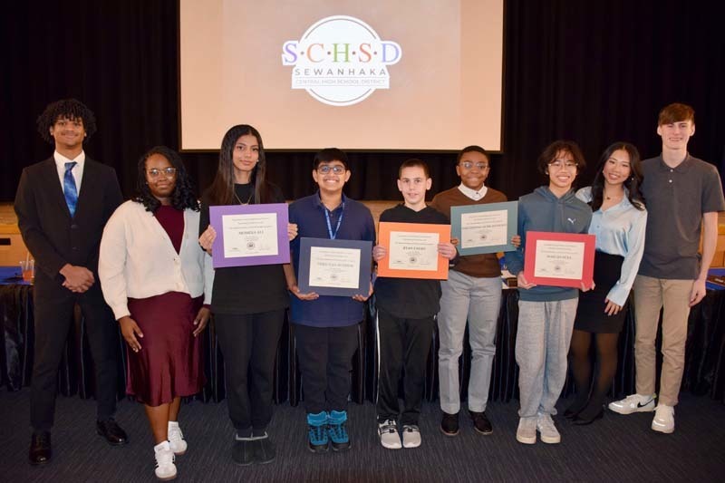 Top Spellers Honored at January Board Meeting