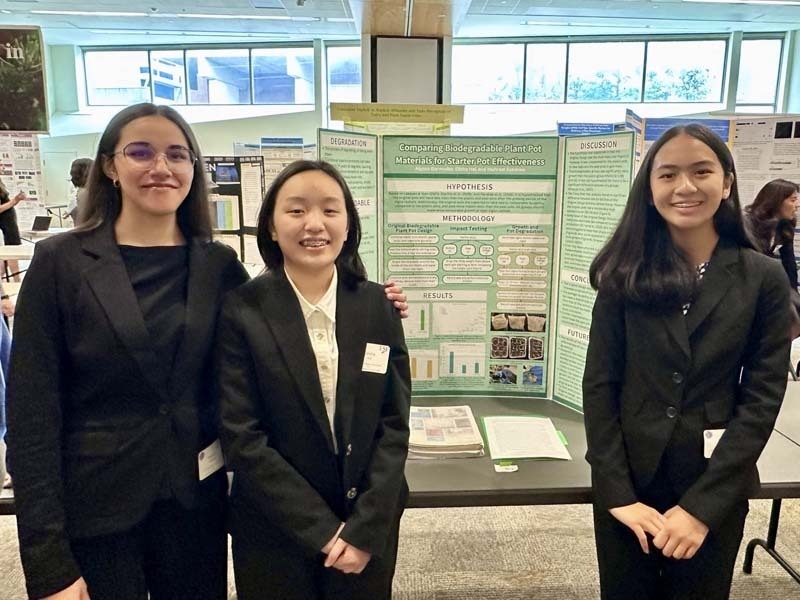 H. Frank Carey High School is proud to announce that four Science Research students advanced to the New York State Science Congress, held at the SUNY College of Environmental Science and Forestry on June 7.
