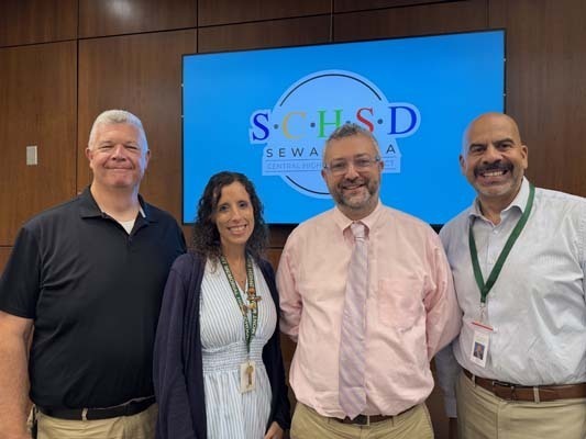 dedicated administrators gathered for an administrative retreat