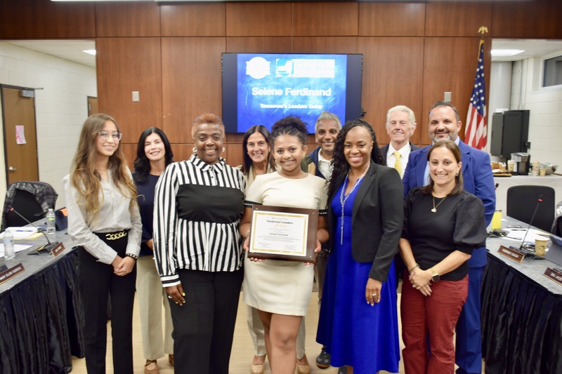 Students and Staff Celebrated at September Board Meeting