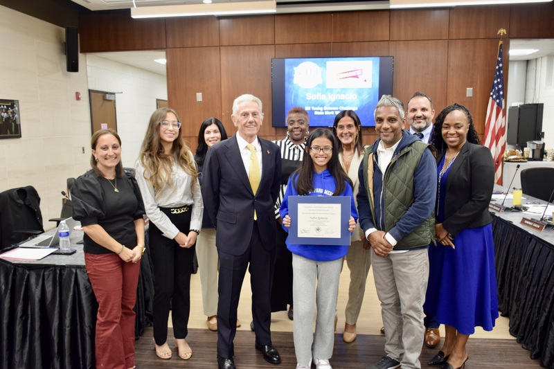 Students and Staff Celebrated at September Board Meeting