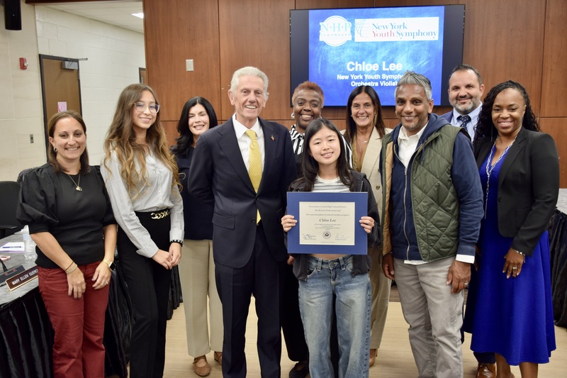 Students and Staff Celebrated at September Board Meeting