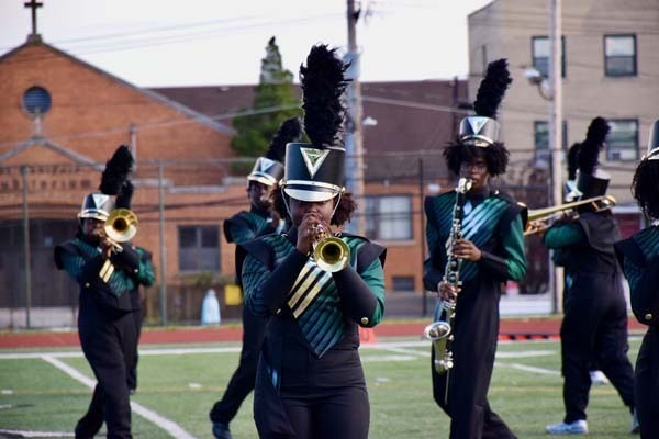 /marching Band at Homecoming