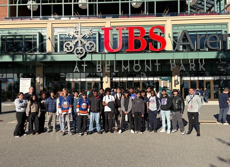 Student Wins Special Raffle Prize at Islanders Sports Business Day