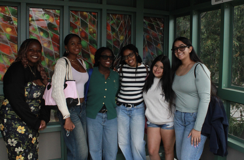 students at the italian fest