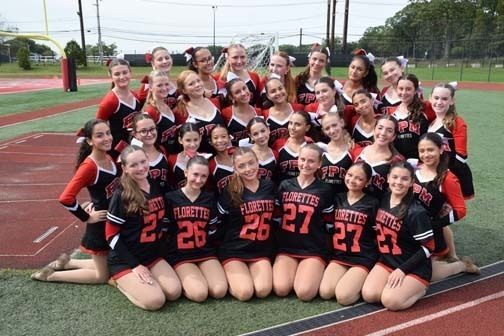 Marching band plays in the parade.