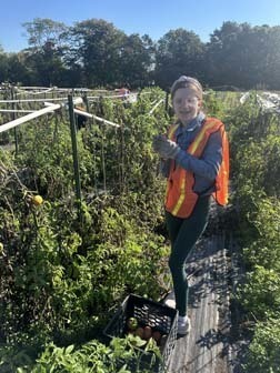 The Student Council recently traveled to the Island Harvest Healthy Harvest Farm in Brentwood.
