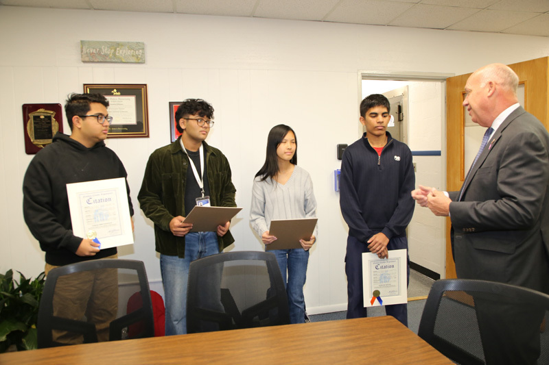 students with awards