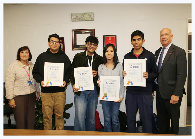 students with awards