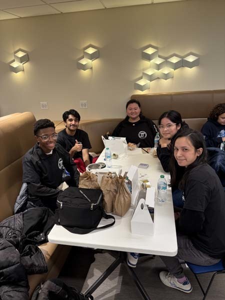 The Senior High Mathletes team attended the Nassau Math Tournament 