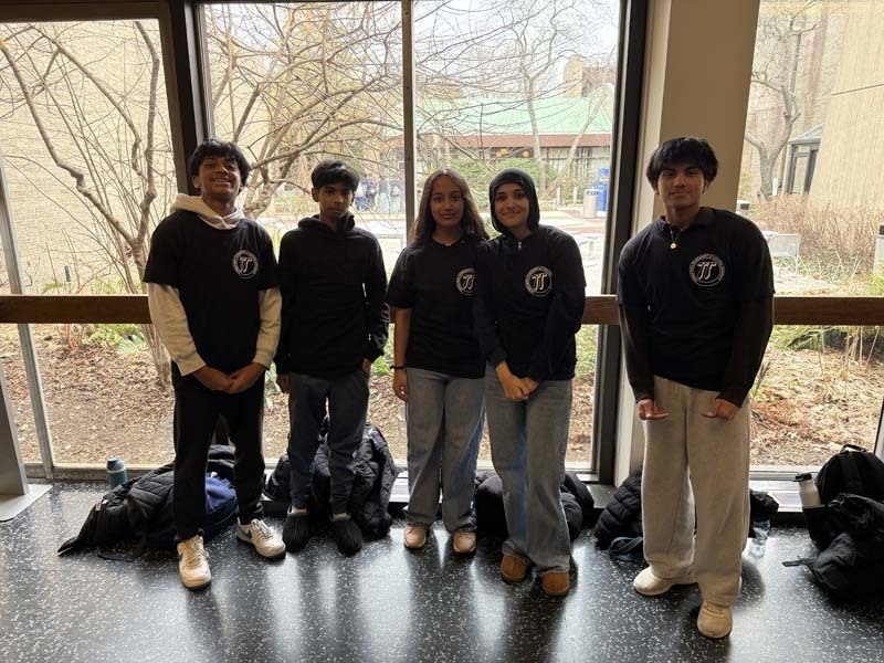 The Senior High Mathletes team attended the Nassau Math Tournament 