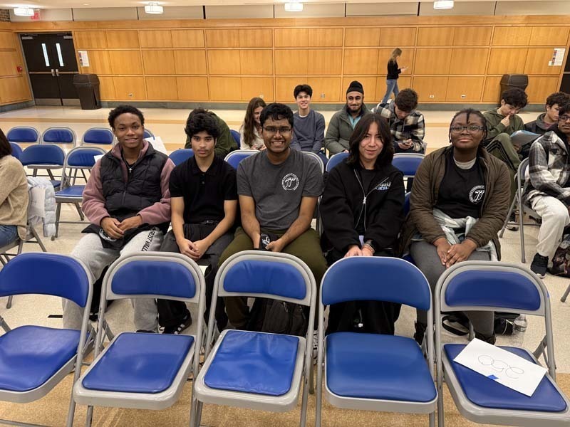 The Senior High Mathletes team attended the Nassau Math Tournament 