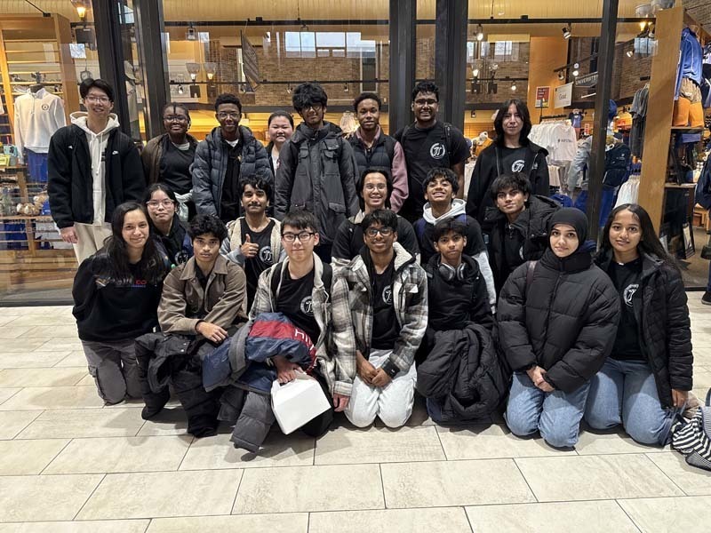 The Senior High Mathletes team attended the Nassau Math Tournament 