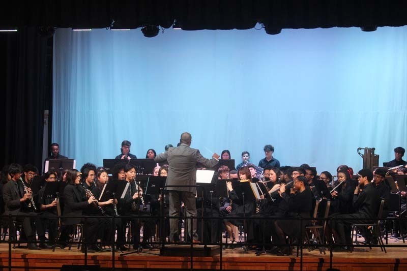 Student creativity and musicianship took center stage at the 63rd annual Sewanhaka District Music Festival and Art Exhibit, hosted at Sewanhaka High School on Feb. 5. 