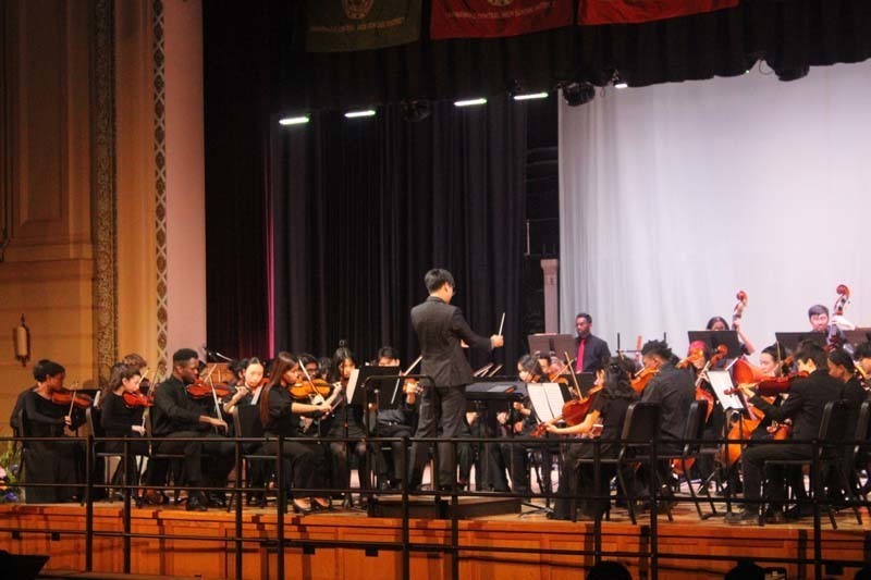 Student creativity and musicianship took center stage at the 63rd annual Sewanhaka District Music Festival and Art Exhibit, hosted at Sewanhaka High School on Feb. 5. 