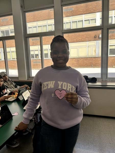Our school joined the nationwide movement of P.S. I Love You Day on Feb. 13. Students wore purple and decorated hearts with positive messages. 