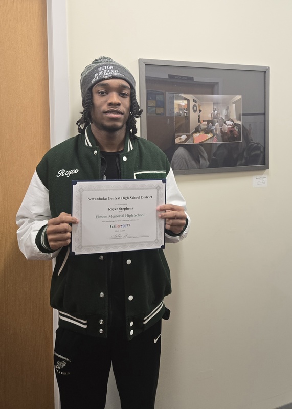 Students at 22nd Annual Gallery@77 