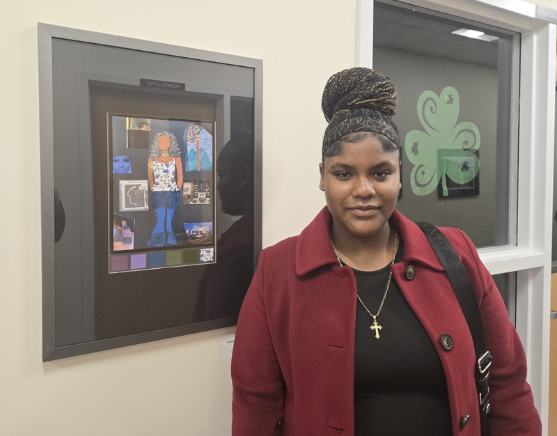 Students at 22nd Annual Gallery@77 