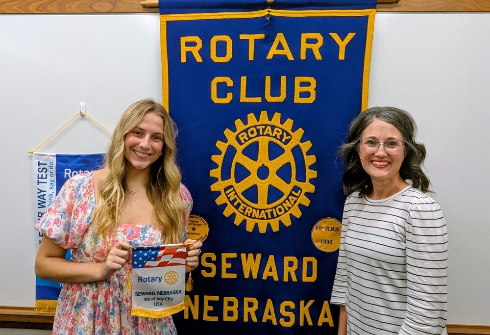 Kennedy Dominy Selected as a Seward Youth Rotarian of the Month