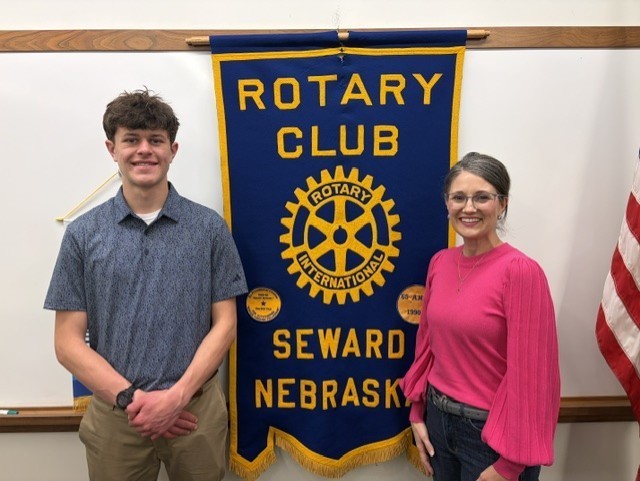 Micah Royuk Selected as a Seward Youth Rotarian of the Month