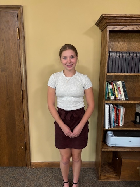 Haley Curry is named the SHS HOBY Representative Selected for the 2026-27 School Year