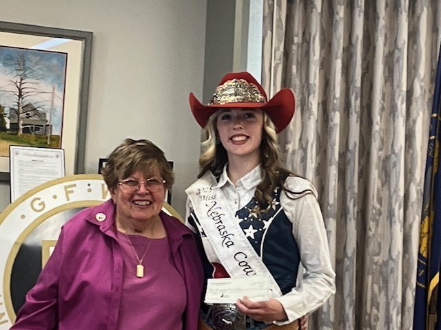 SHS Freshman, Kennedy Meinberg Shares her Experiences at Miss Nebraska Cowgirl Queen