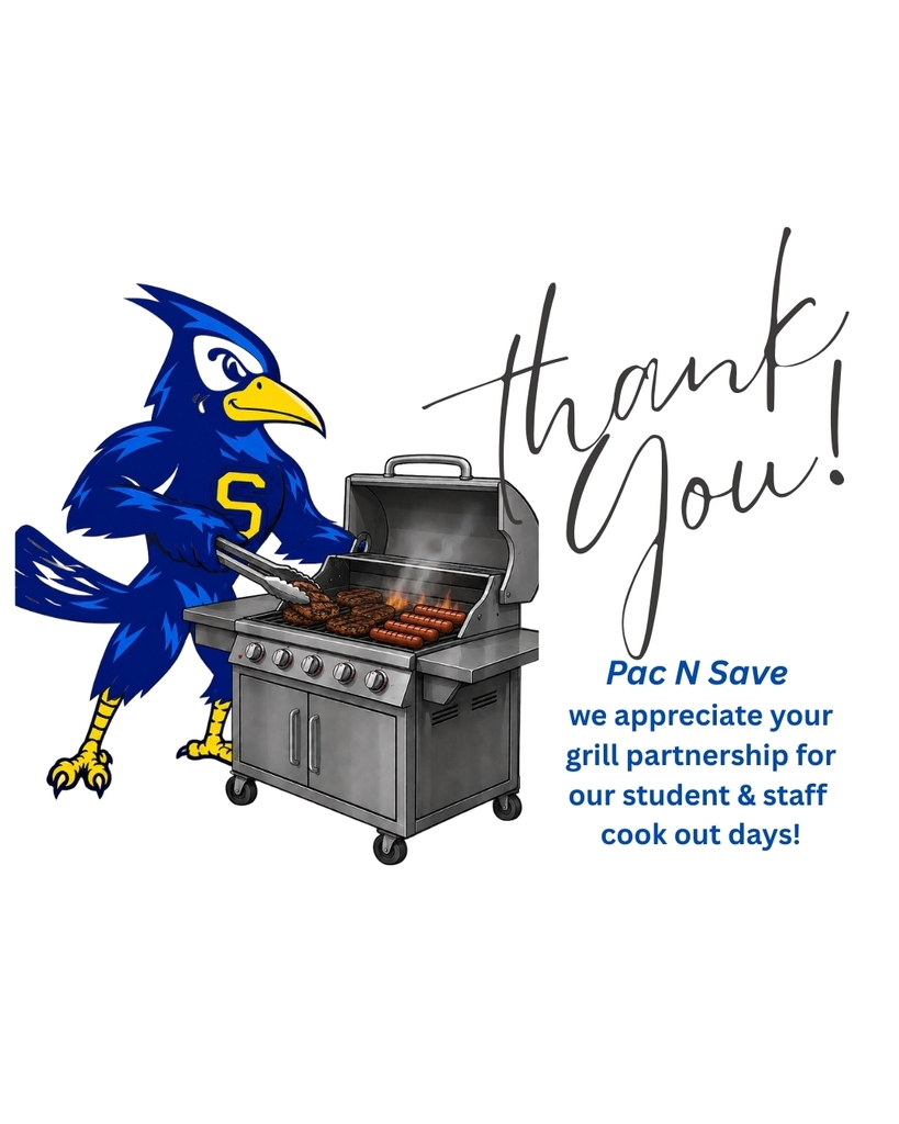 Thank you to Pac N Save for letting us use the grill for student and staff grill out days!